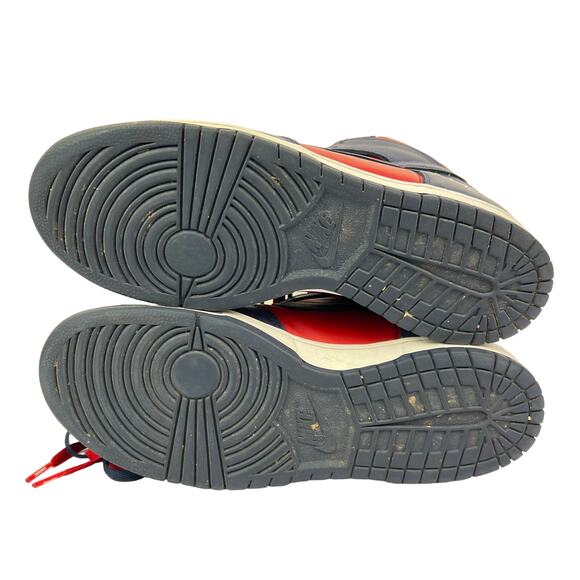 Nike x Supreme Dunk SB High "By Any Means" Red/Navy size 10.5 Style DN3741-600 - Picture 8 of 16